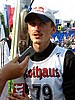 Adam Małysz (Polska) udziela wywiadu
