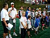 skoczkowie podczas ceremonii