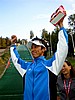 Noriaki Kasai (Japonia) pozdrawia fanów