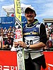 Adam Małysz (Polska) zadowolony ze swojego występu
