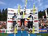 podium zawodów - Thomas Morgenstern (Austria), Adam Małysz (Polska) i Noriaki Kasai (Japonia)