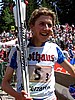 roześmiany Simon Ammann (Szwajcaria)