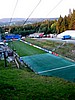 wybieg Adlerschanze widziany z platformy telewizyjnej