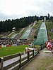 widok na skocznie w Hinterzarten (Niemcy)