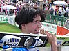 Simon Ammann (Szwajcaria) z profilu