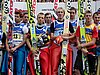 podium zawodów - Niemcy na 1 miejscu