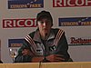 Gregor Schlierenzauer (Austria) na konferencji prasowej