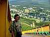 Redaktor Patrycja na rozbiegu K-185 w Harrachovie