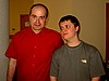 dziennikarz Polskiego Radia Tomasz Zimoch i nasz redaktor Andrew