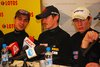 Marcin Bachleda, Adam Małysz, Kamil Stoch (Polska)