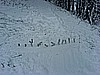 skocznię ukształtowała natura - dała dwie górki - pierwsza górka robi za rozbieg, a druga za zeskok
