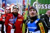Mathias Hafele (Austria), Rafał Kot i Adam Małysz (Polska)