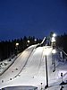 skocznie w Kuopio nocą
