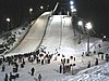 widok na skocznie w Kuopio