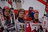 Anders Bardal (Norwegia), Janne Ahonen (Finlandia) i Tom Hilde (Norwegia)