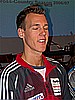 Andreas Kuettel (Szwajcaria) z zamkniętymi oczami