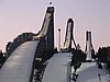 oświetlone skocznie w Lahti