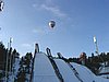balon nad skoczniami w Lahti