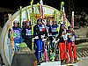 podium drużynówki w Lahti 2006