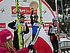 Andreas Kofler (Austria), Adam Małysz (Polska) i Martin Schmitt (Niemcy)