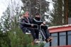 dyrektor Pucharu Świata Walter Hofer (Austria) z kolegą :)
