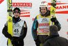 Adam Małysz (Polska) i Simon Ammann (Szwajcaria)