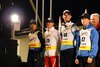 Daiki Ito (Japonia), Adam Małysz (Polska), Thomas Morgenstern (Austria) i Kalle Keituri (Finlandia)