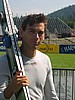Michael Neumayer (Niemcy) pozuje do zdjęcia