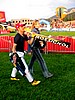 Marcin Bachleda (Polska) idzie dumny po swoim skoku