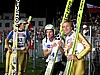 przed ceremonią wręczenia nagród - 3 miejsce: Jakub Janda (Czechy) i Bjoern Einar Romoeren (Norwegia)