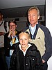 Walter Hofer (Austria) z córką. W tle nasza redaktorka - Clio