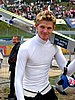 Thomas Morgenstern (Austria) jak zwykle pozuje do zdjęć