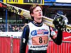 Tami Kiuru (Finlandia) niezadowolony ze skoku