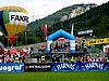Podium widziane z daleka