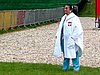 Pani, która wręcza skoczkom słodycze :-)