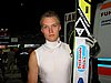Veli-Matti Lindstroem (Finlandia) pozuje