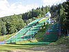 Widok na kompleks skoczni w Zakopanem