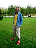 Bjoern Einar Romoeren (Norwegia): jeszcze ta sesja zdjęciowa na trawie...
