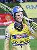 Thomas Morgenstern (Austria) w żółtej koszulce lidera