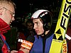 Kamil Stoch (Polska) udziela wywiadu
