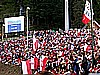 kibice zgromadzeni pod Wielką Krokwią
