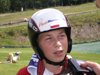 Aleksander Zniszczoł (Polska) podczas wywiadu