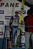 Adam Małysz (Polska) na podium