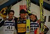 Wolfgang Loitzl, Thomas Morgenstern (Austria) i Adam Małysz (Polska)