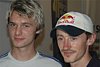 Jan Mazoch (Czechy) i Adam Małysz (Polska)