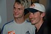 Jan Mazoch (Czechy) i Adam Małysz (Polska)