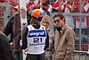 Tom Hilde (Norwegia) oraz Kamil Stoch (Polska) ze swoją dziewczyną
