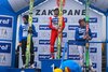 Gregor Schlierenzauer (Austria), Anders Jacobsen i Johan Remen Evensen (Norwegia)