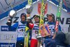 Gregor Schlierenzauer (Austria), Anders Jacobsen i Johan Remen Evensen (Norwegia)