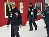 Veli-Matti Lindstroem (Finlandia) przed szatniami